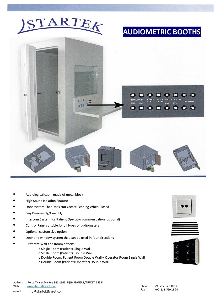 audiometric booths Startek